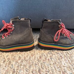 Maison Mangostan Boots with Rainbow Sole